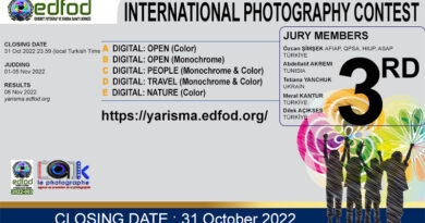 EDFOD 3’ncü Uluslararası Fotoğraf Yarışması İçin Başvurular Başlıyor
